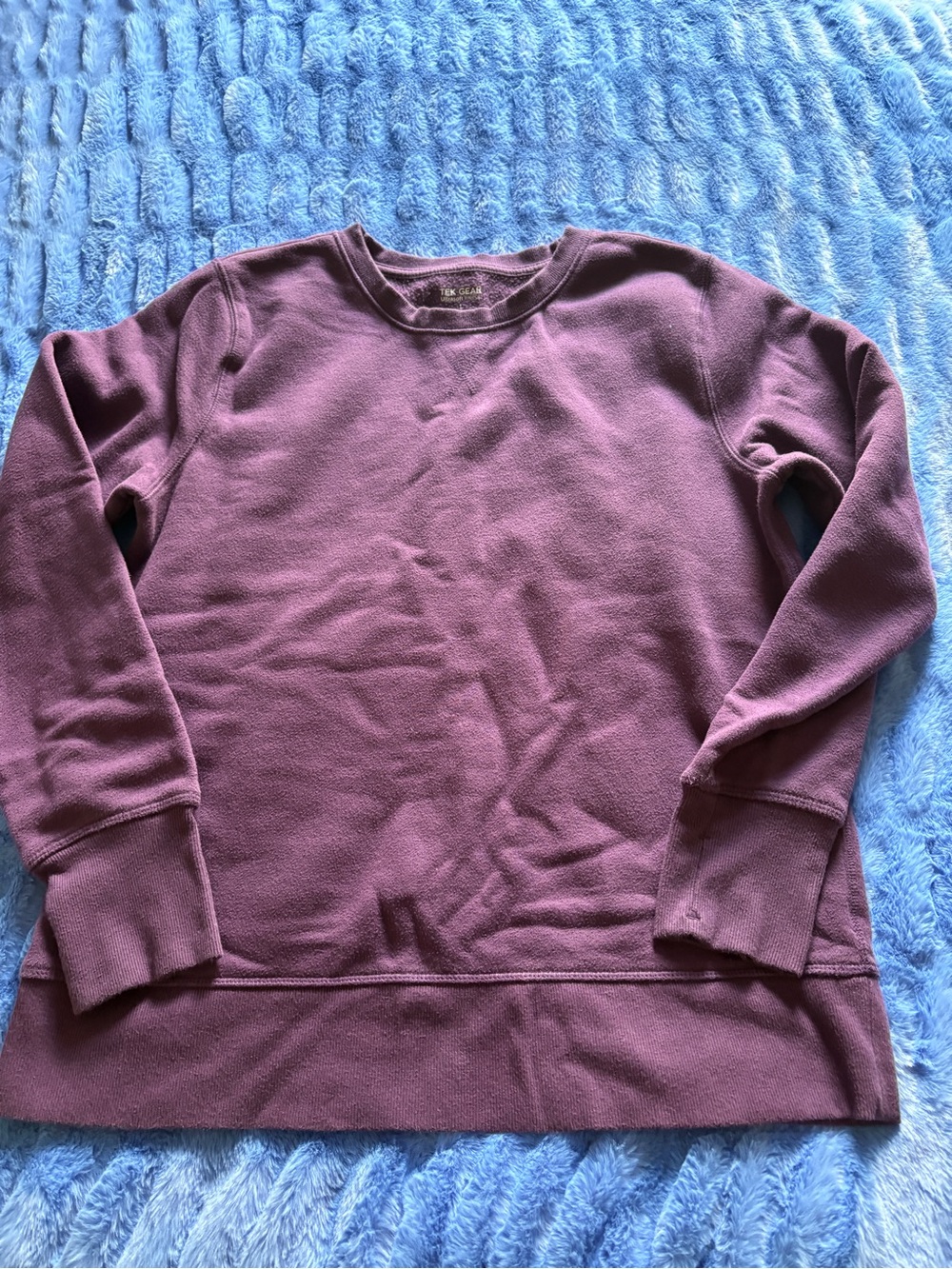 Cozy Crewneck Sweatshirt in Dusty Plum